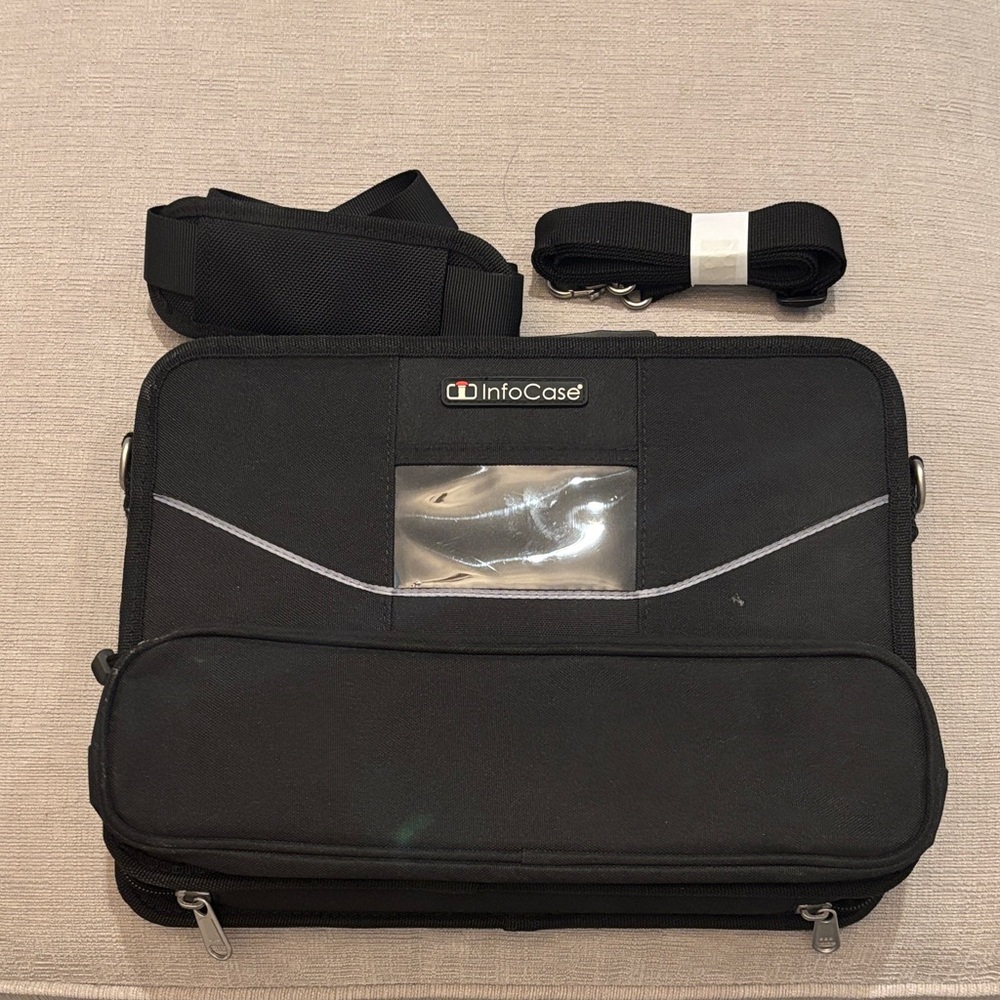 InfoCase X-Treme AO Carry laptop or Chromebook case with Straps